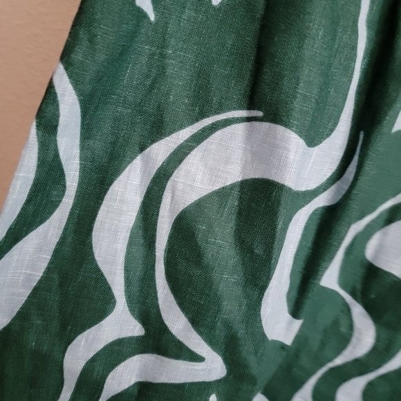 Reformation Martin Linen Dress in Mirage size 0 NWT - Picture 8 of 11